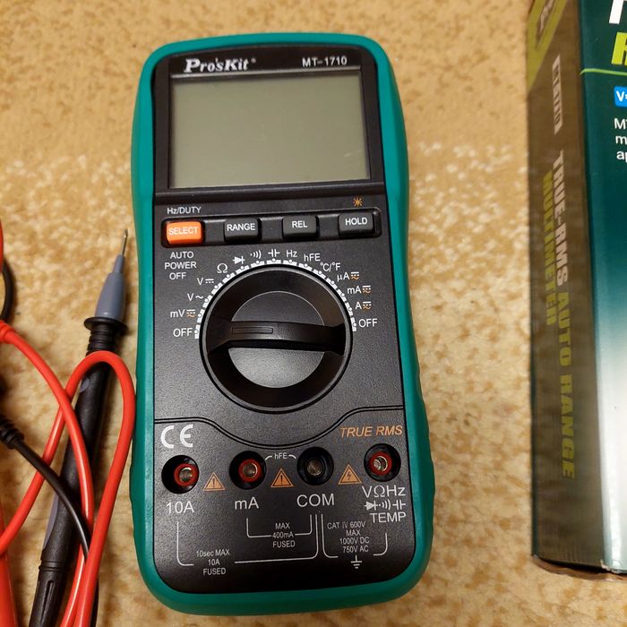 Продам цифровой мультиметр Pro'sKit MT-1710 861891
