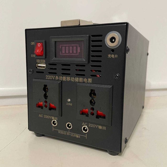 Портативная электростанция, повербанк  500 Вт Li-Pol 220V зарядная