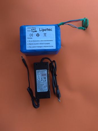 Bateria lítio 24V DC recarregável li-ion
