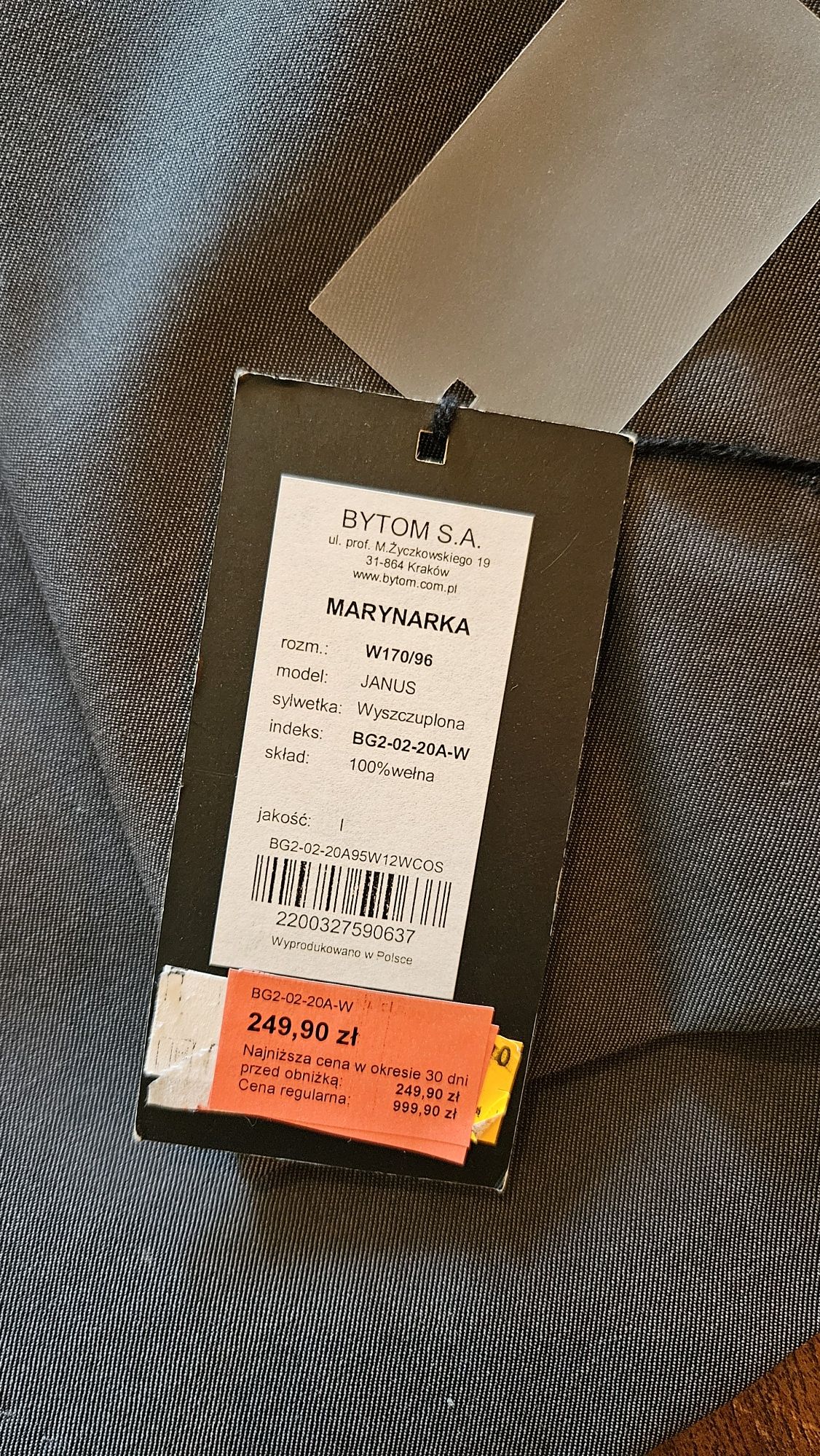 Marynarka Bytom M Nowa
