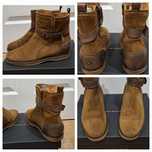 *Tommy Hilfiger* ORYGINALNE botki sztyblety ocieplane SKÓRA. Roz.39