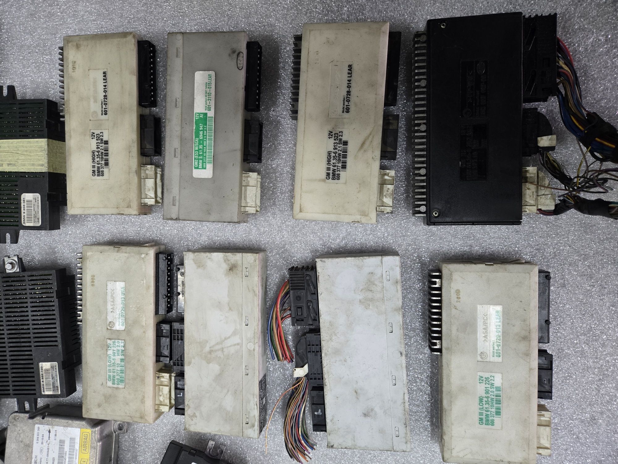 Комплект эбу LCM LM bmw e38 e39 e46 e53 e60 бмв Разборка