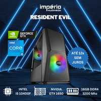 [NOVO] PC IM Resident Evil - i5 10400F / GTX 1650 / 16GB - 12x s/juros