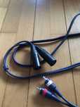 kabel 2xXLR męski 2xRCA chinch DAP AUDIO 1,5m