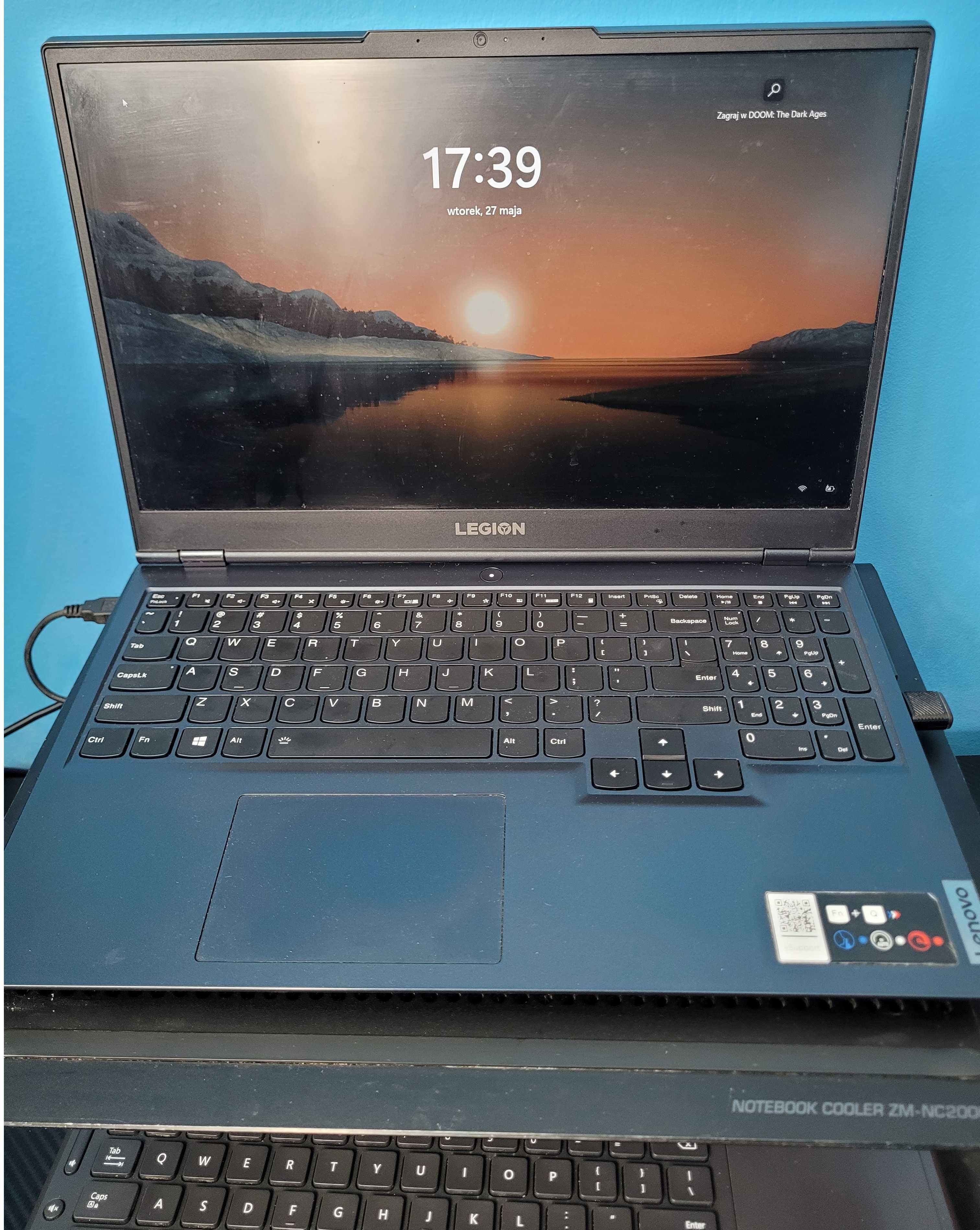 Lenovo LEGION 5 (Ryzen 5600H, 32 GB RAM, RTX 3060 o mocy 130W, 2TB)