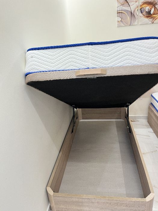 Cama baú de solteiro (Novo)