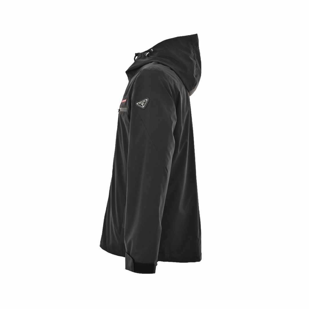 Prada casaco de alta qualidade preto