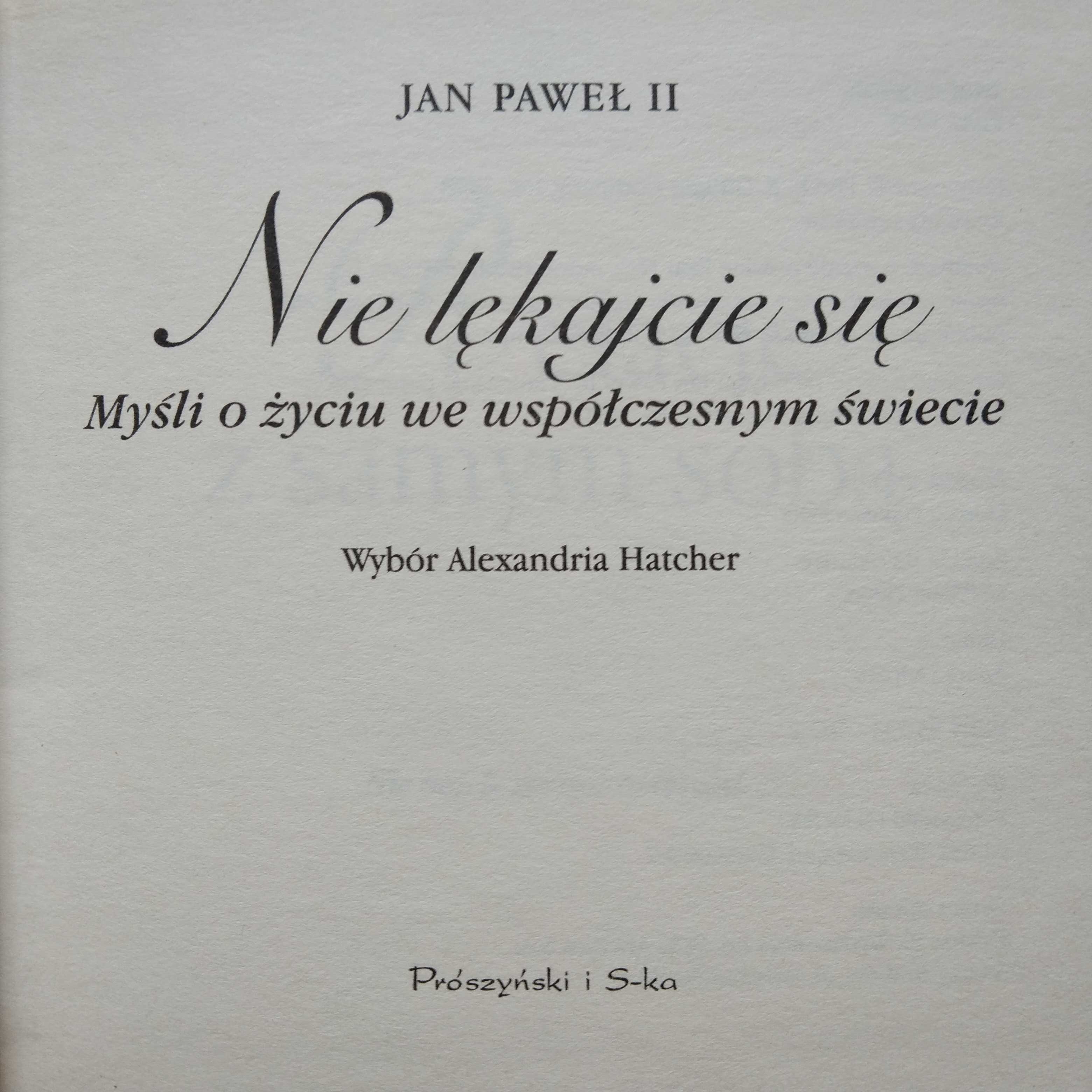 Książka - Jan Paweł II , różaniec