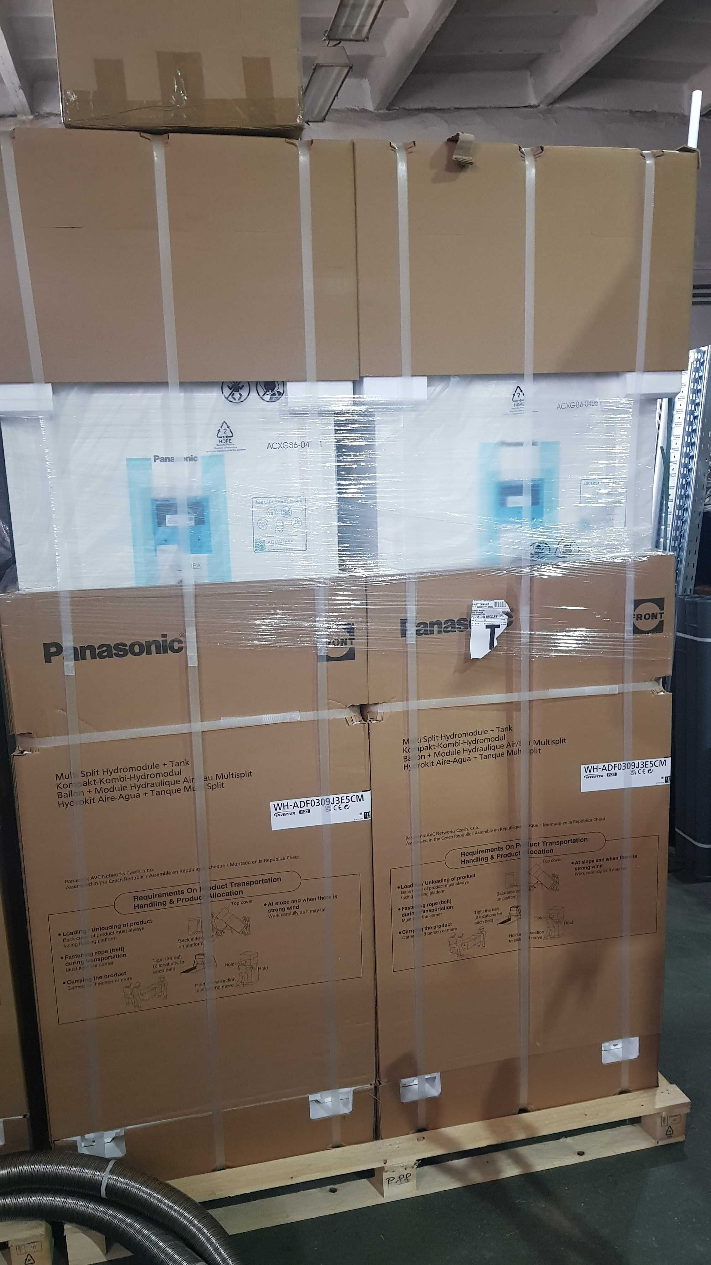 Pompa ciepła WYPRZEDAŻ split PANASONIC 8 KW- ALL IN ONE, z klimatyzacj