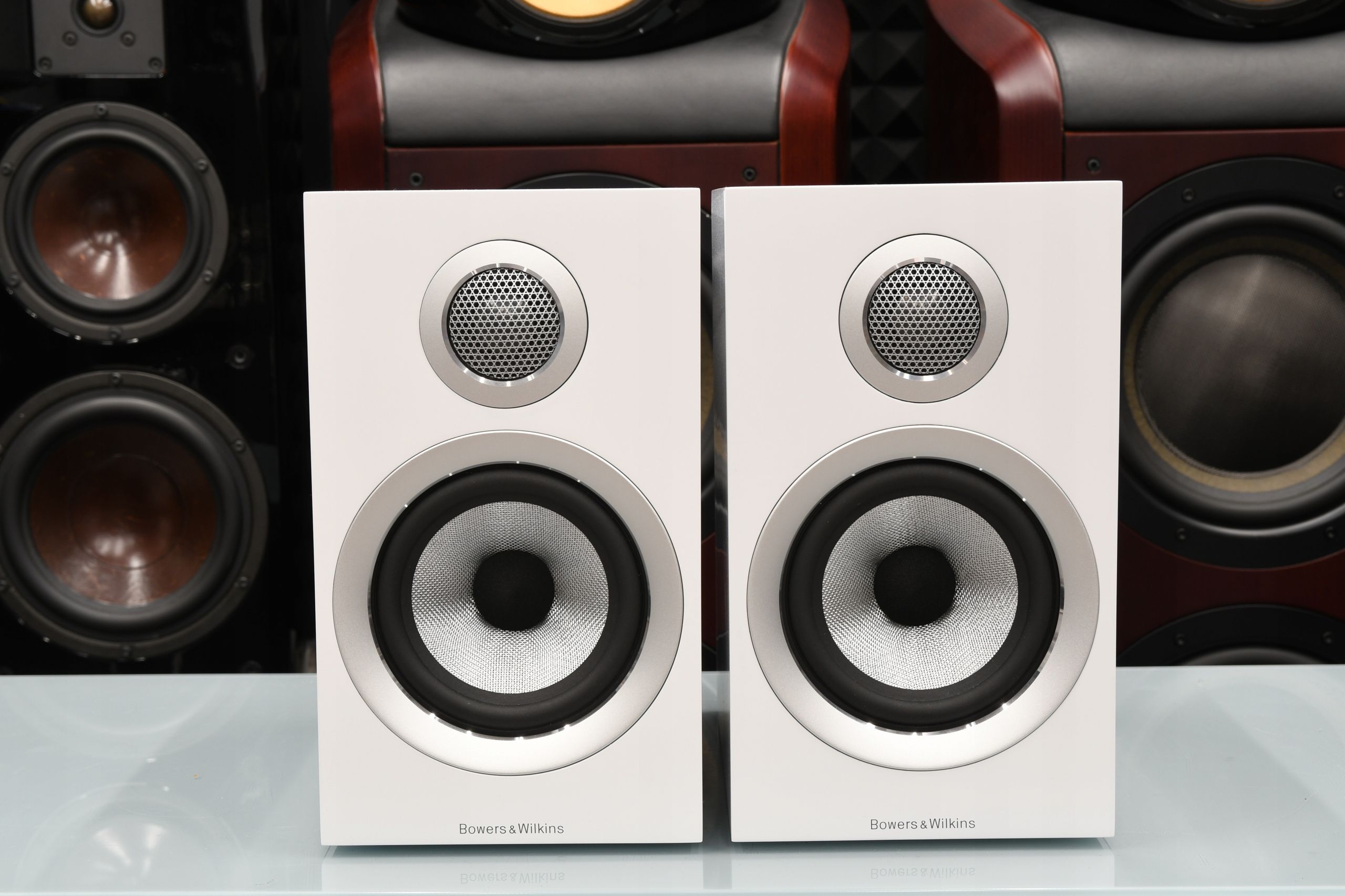 kolumny podstawkowe głośniki stereo Bowers & Wilkins B&W 707 S2