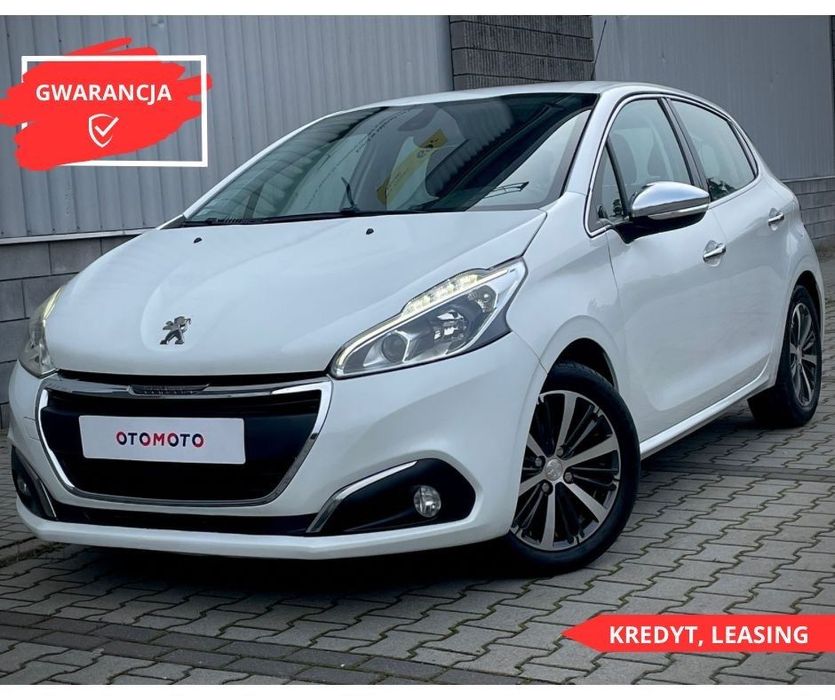 Peugeot 208 Pełna Opcja - Allure- CarPlay , Navi , 1.6 Hdi , Mały Przebieg, 2016,