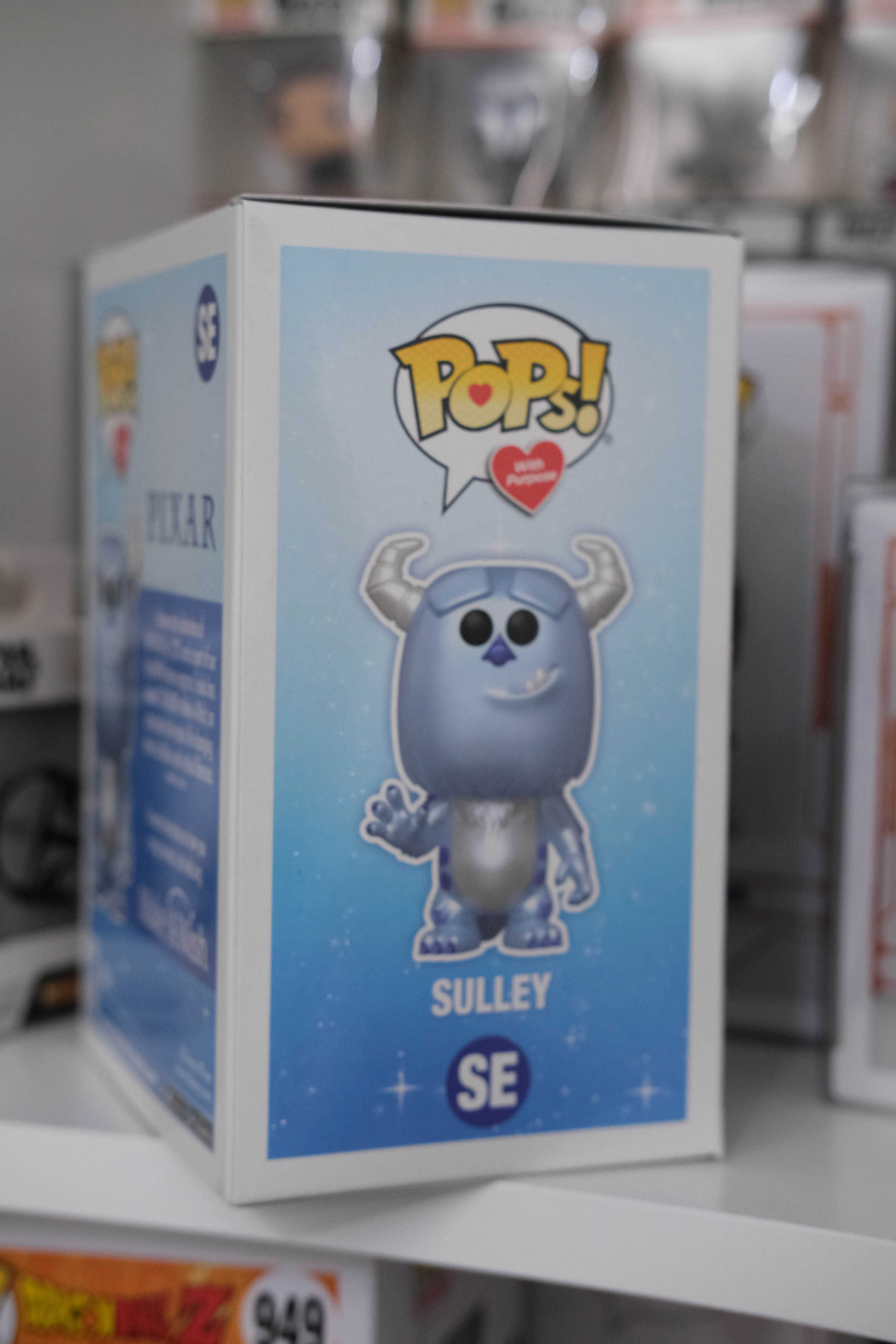 Funko Pop Sulley Disney Make a Wish metallic Funko pop!