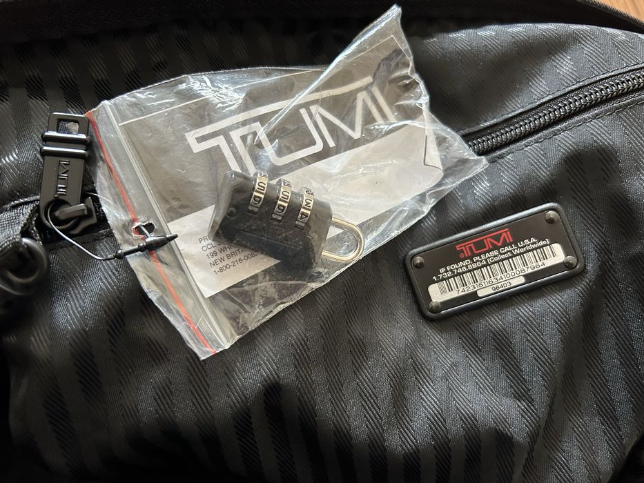 Шкіряна дорожня сумка Tumi