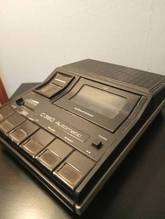 Antigo Leitor de cassetes grundig c360 Automatic	Vintage