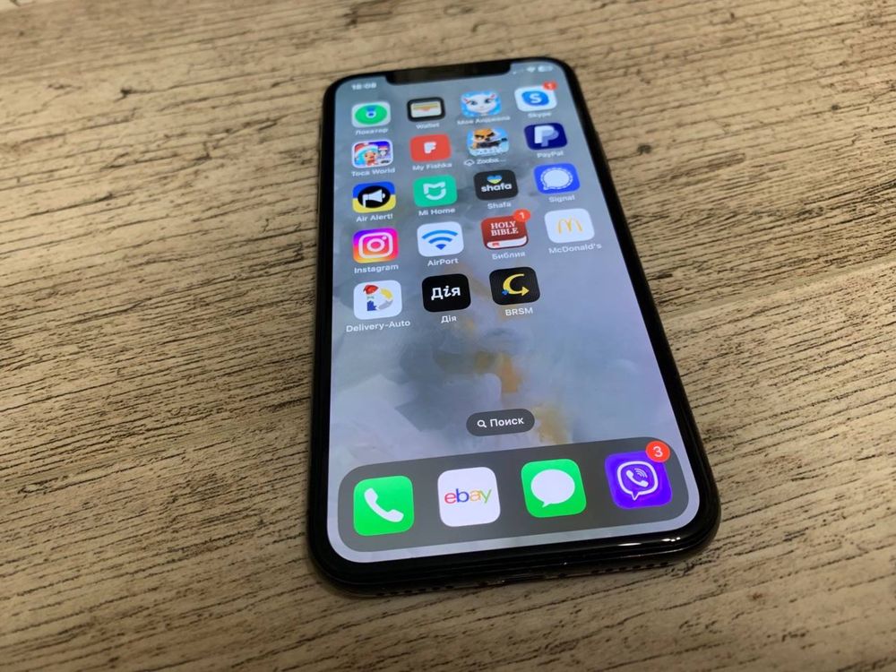 Iphone X 64Gb neverlock Bat 94%