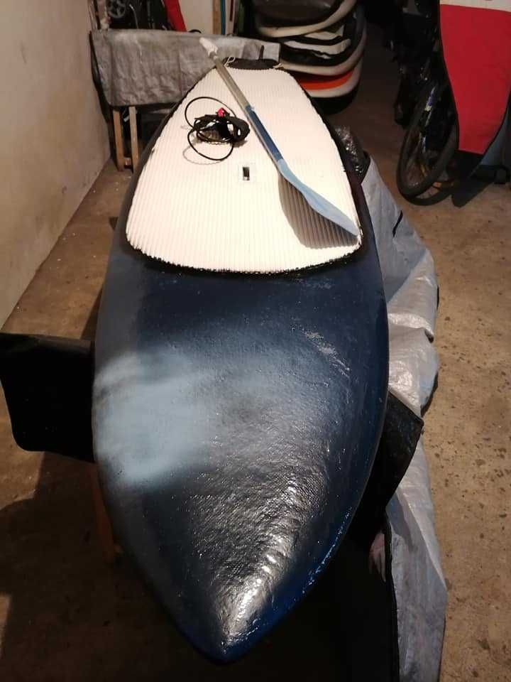 SPO Paddleboard 9 Epoxy prancha de SUP surf Evolution Funboard FCS