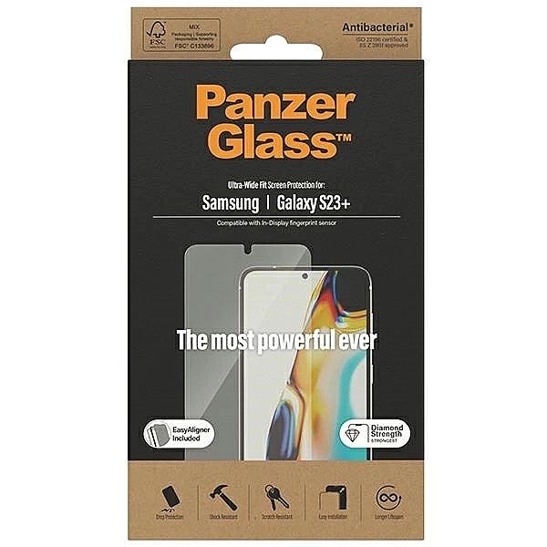 Szkło hartowane PanzerGlass Ultra-Wide Fit z aplikatorem na Samsung Ga
