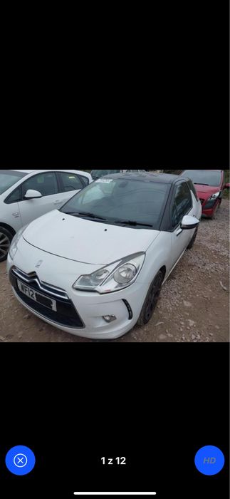 Citroen ds3 czesci cały 1.6 thp