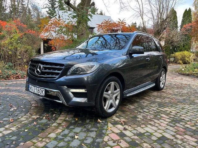 Mercedes-Benz ML Mercedes ML350, diesel, 2015, grey blue metalic, bezwypadkowy