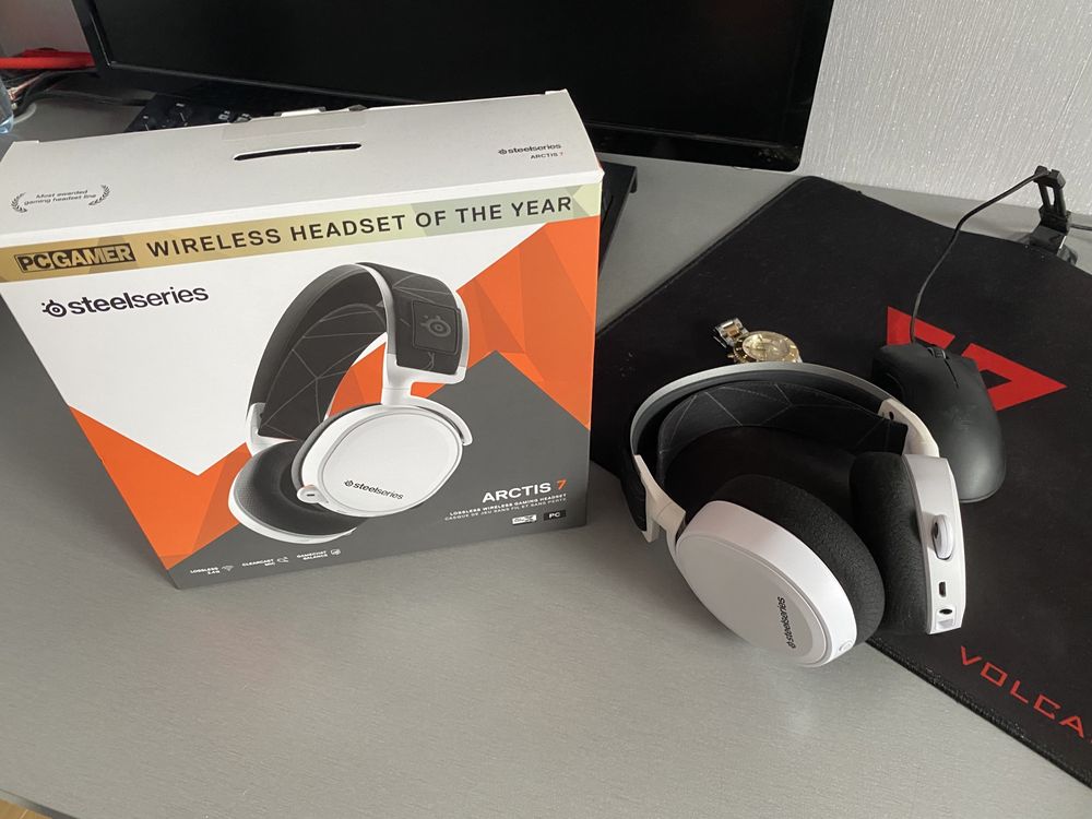 Słuchawki Bluetooth bezprzewodowe steelseries arctis 7