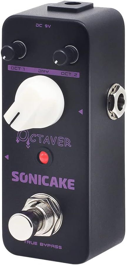 Sonicake Octaver Pedał Gitarowy Efekt Oktawy Gitara Bas True Bypass