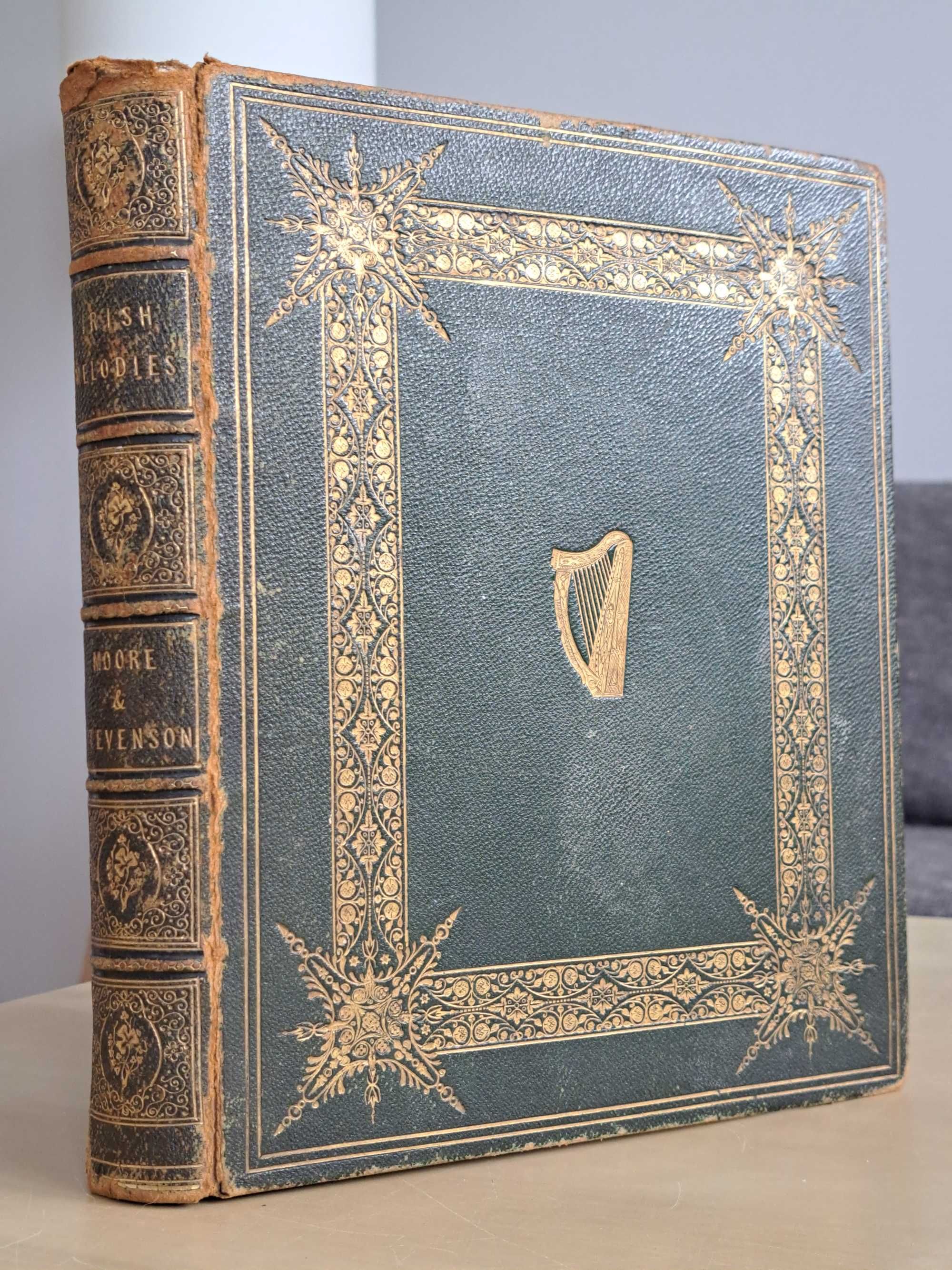 1900 rok. Irlandzkie Melodie. Irish Melodies. Nuty