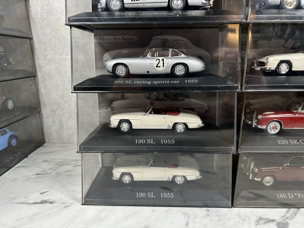 Колекція Mercedes 1950-1960 1:43  altaya модель машинка