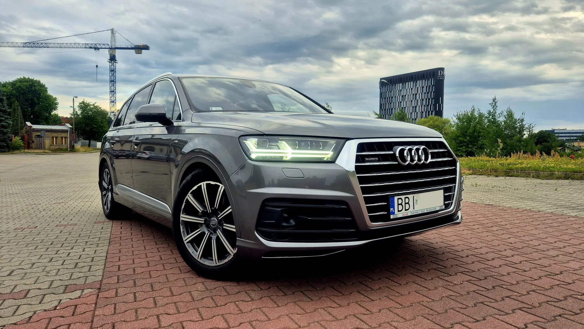 Audi Q7 Audi Q7 S-LINE 50TDI 272KM S-LINE matrix panorama radar FV VAT