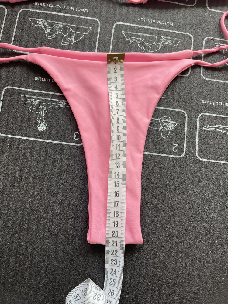 Swimwear bikini pink купалтник роздільний океремий