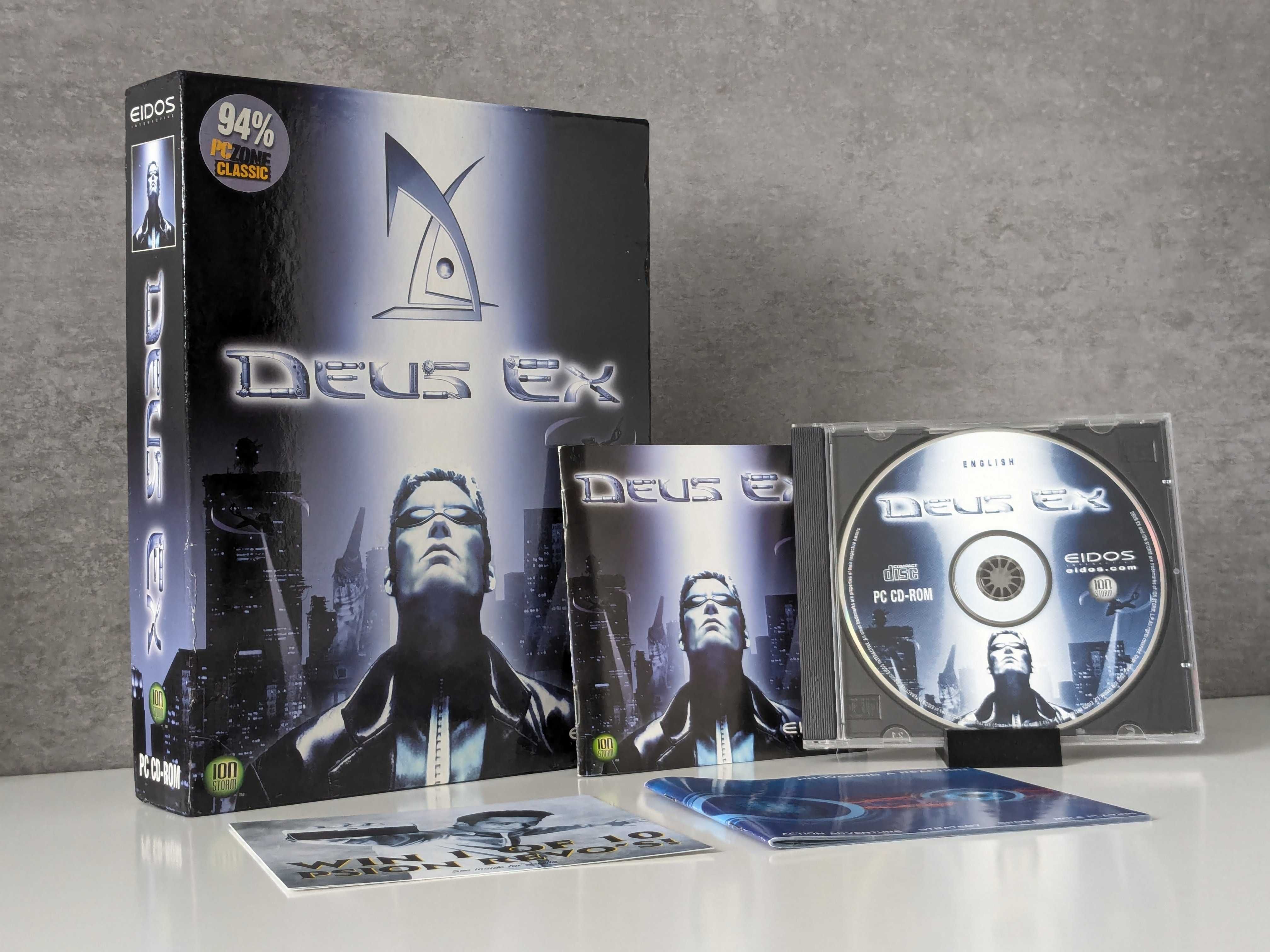 Gra DEUS EX Big Box PC CD ENG 2000 r.