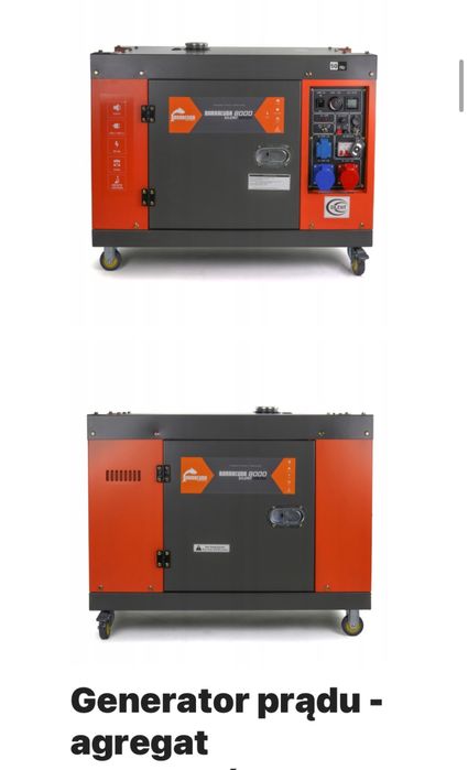 Agregat prądotworczy 10 kVa (8 kW)