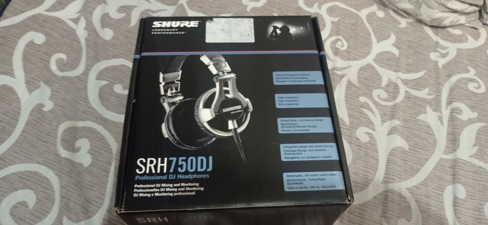 Наушники Shure SRH750DJ