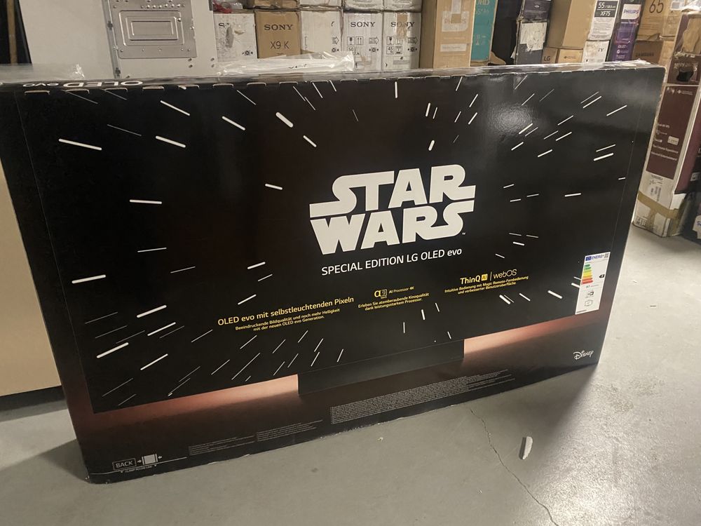 Telewizor LG OLED65C2SW: OLED limitowanej edycji Star Wars