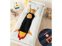 Спальний мішок кокон плюшевий ракета для хлопчика Meradiso