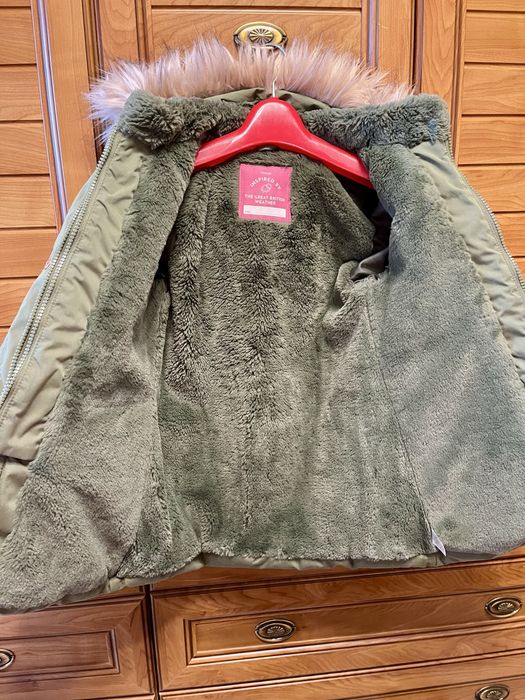 Зимова куртка/парка George на дівчинку 110-116 р. 5-6 років