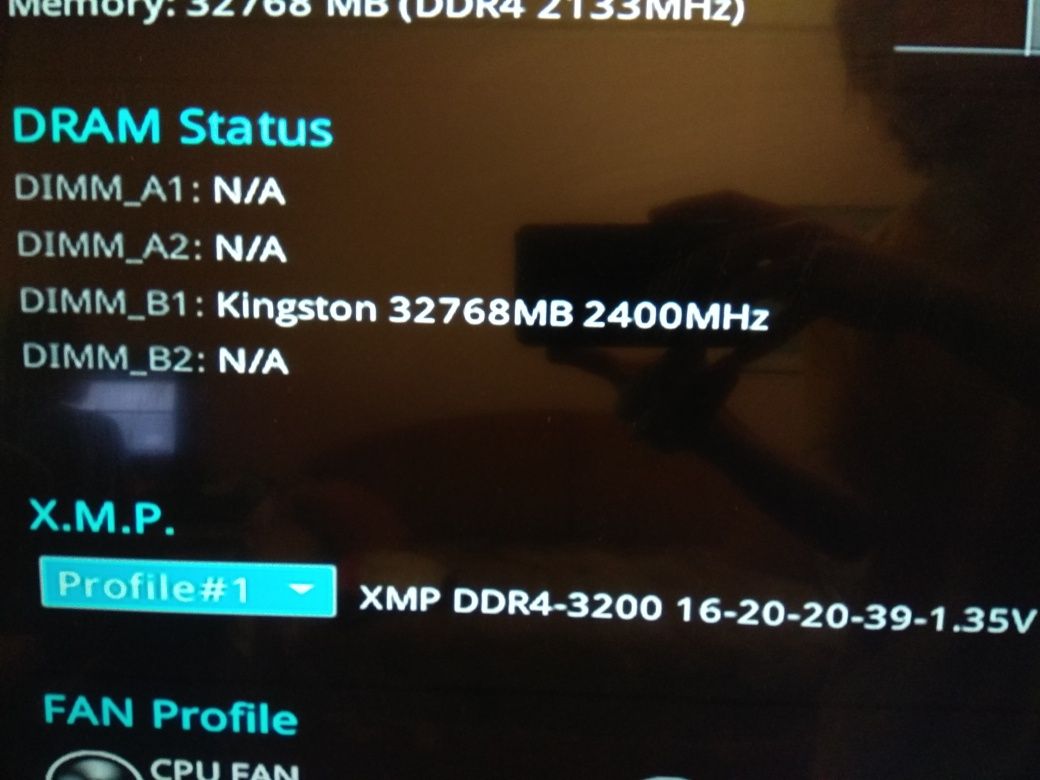 Оперативная память Kingston Fury Beast DDR4 32GB