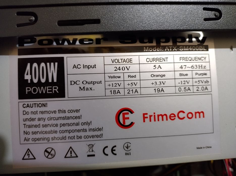 ПК компютер ОЗУ 4gb відеокарта 1gb диск 1тб і ссд128 гб