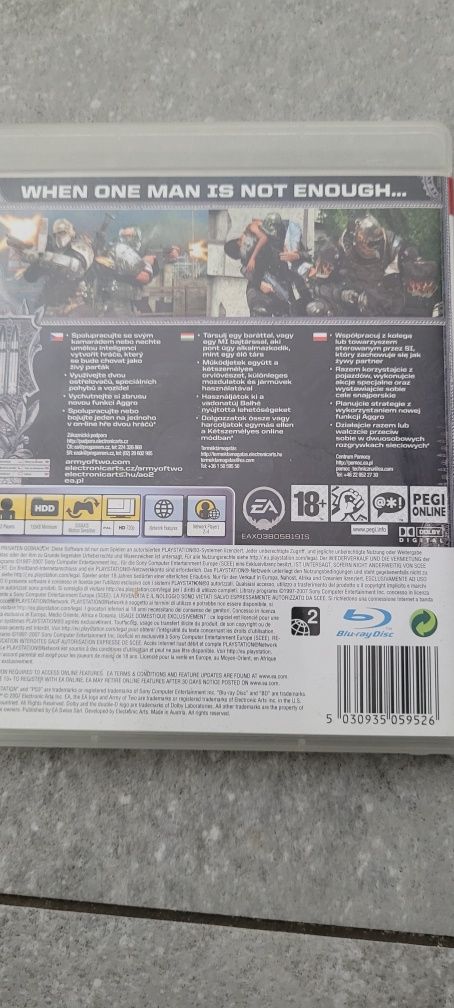 Army Of Two PS3 18+