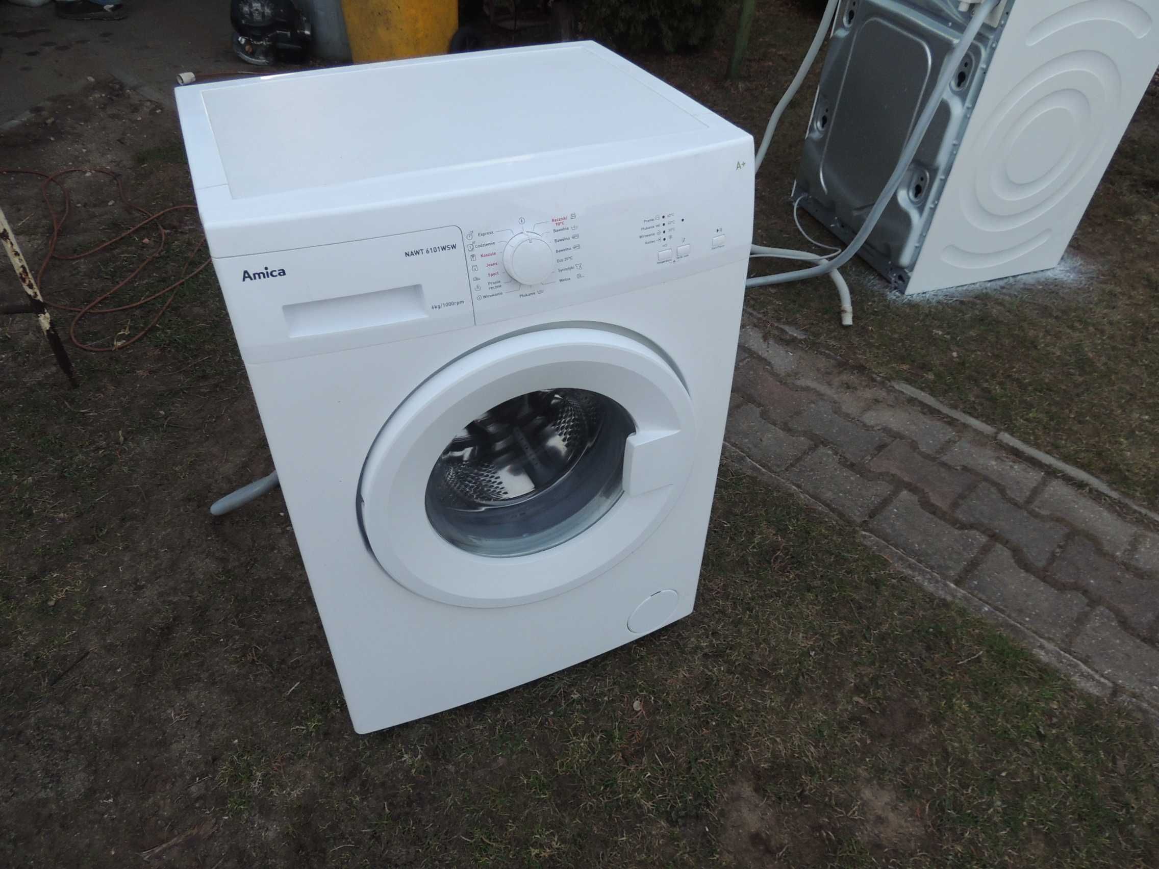 Pralka automatyczna AMICA NAWT6101WSW Sprawna 6kg 1000obr/min