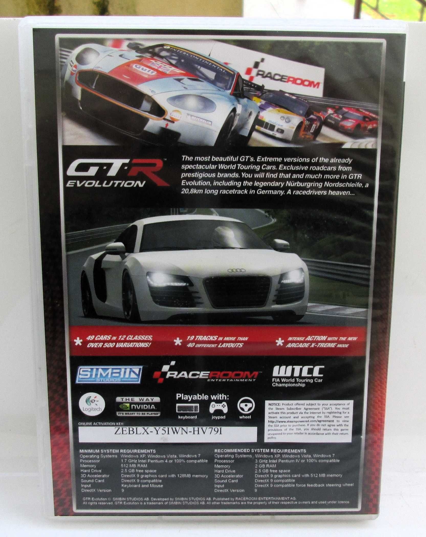 Jogo PC GTR Evolution