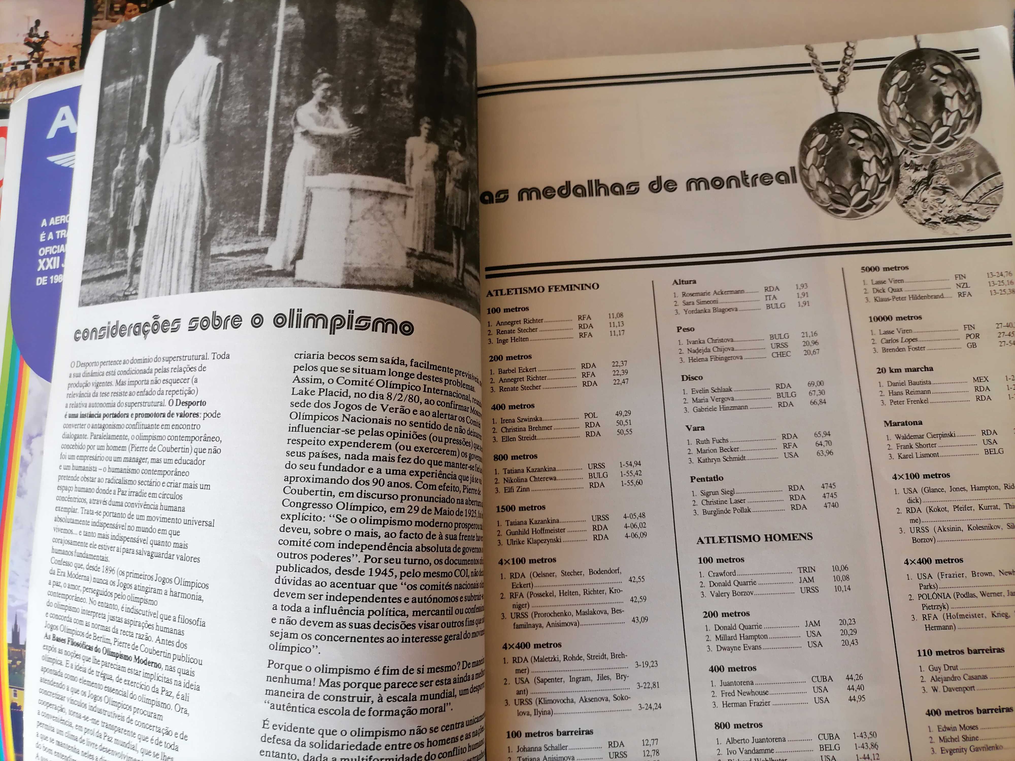 Caderneta e Revista  A PALAVRA DOS CAMPEÕES 1980 *COMPLETA*