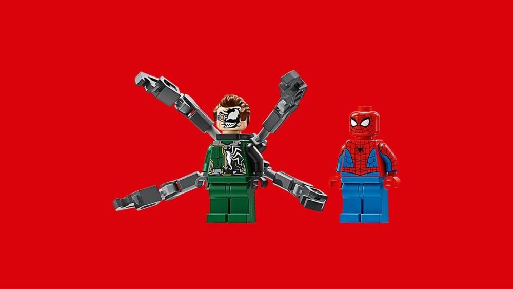 LEGO Marvel Погоня на мотоциклах Людина-Павук vs Доктор В (76275) лего