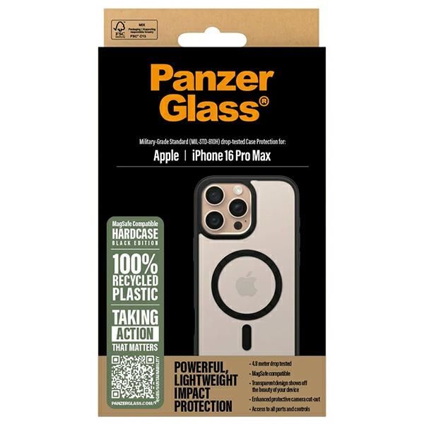 PanzerGlass HardCase iPhone 16 Pro Max6.9" czarny/black MagSafe 1304