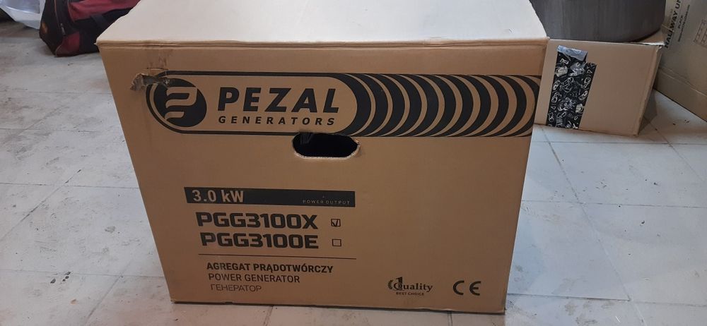 Генератор Pezal PGG3100X 3,3 кВт