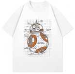 Koszulka Star Wars Gwiezdne Wojny BB-8 unisex
