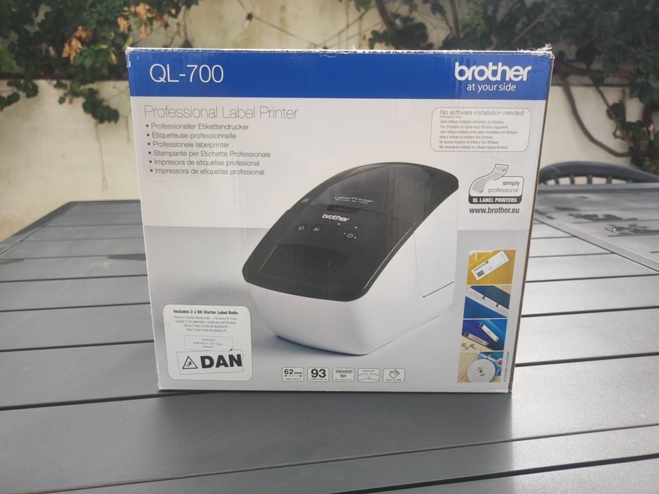 Impressora etiquetas brother ql-700