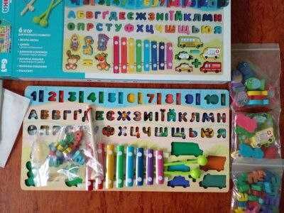 Великий розвиваючий центр 6 в 1 з українською абеткою