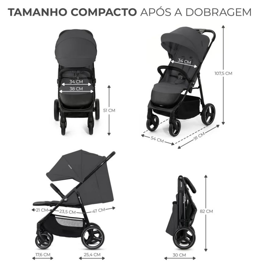 Carrinho passeio Trig3