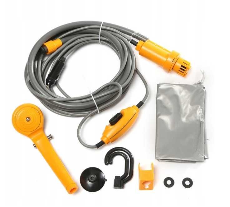Prysznic mobilny 12V – szybkie mycie w plenerze