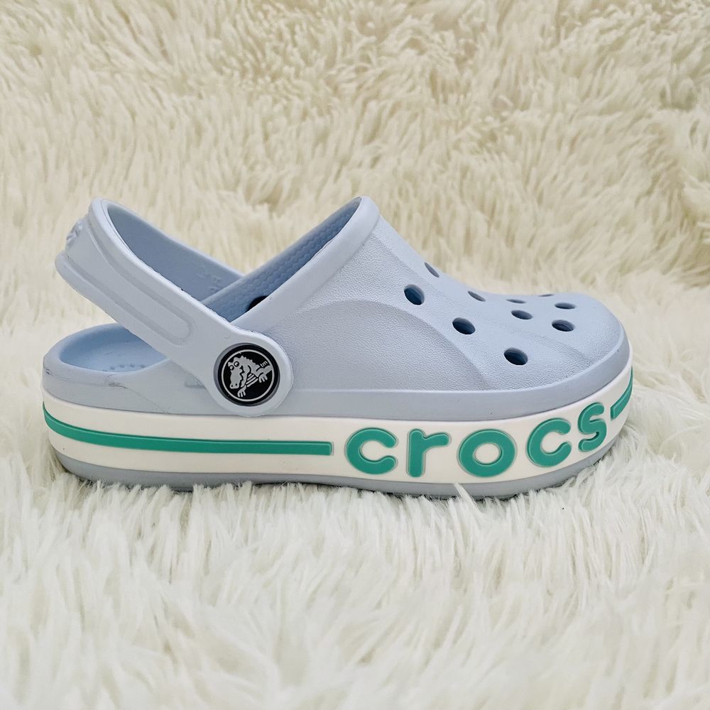 Crocs блакитні голубые детские baya, кроксы, крокси